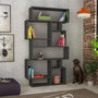 Hanah Home Estantería Anthracite